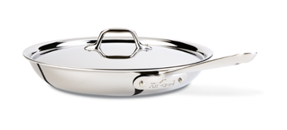 All-Clad 不锈钢带盖12 英寸煎锅– S. Feldman Housewares