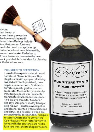 Christophe Pourny Studio – Wood Color Reviver