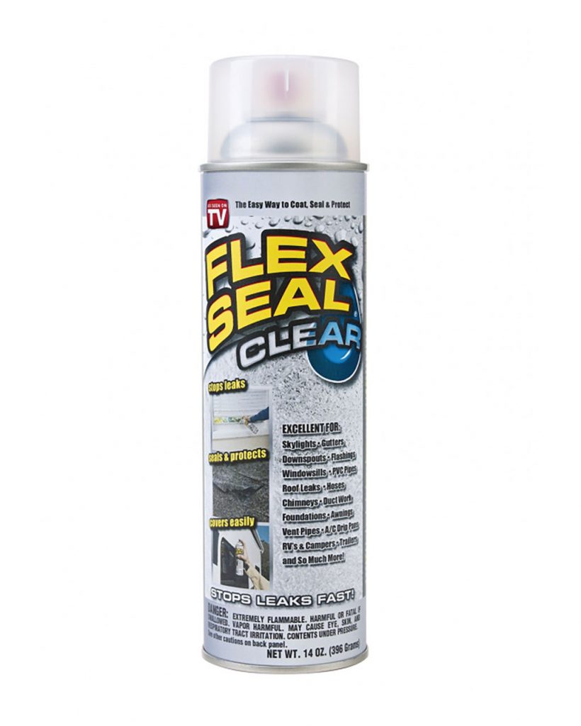 will flex seal spray work on a garden hose Flex Seal Clear Rubber Spray Sealant, 14 oz