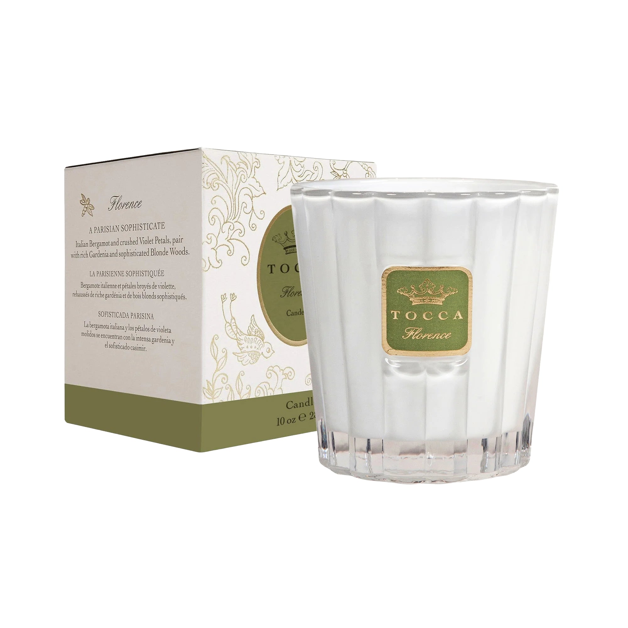 TOCCAキャンドル　フローレンス Tocca Candela Florence Scented Candle – 10oz. – S. Feldman Housewares