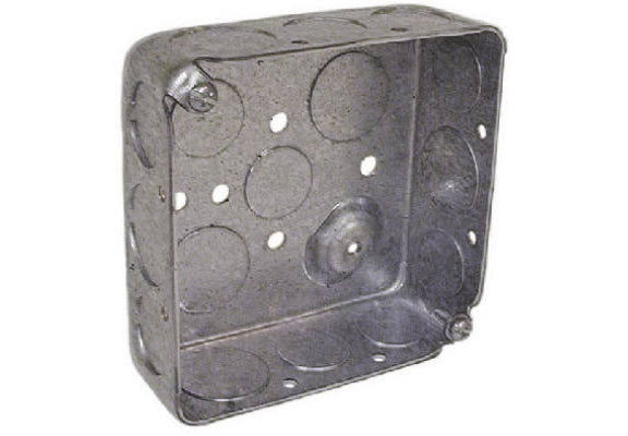 Steel Drawn Corners Square Box