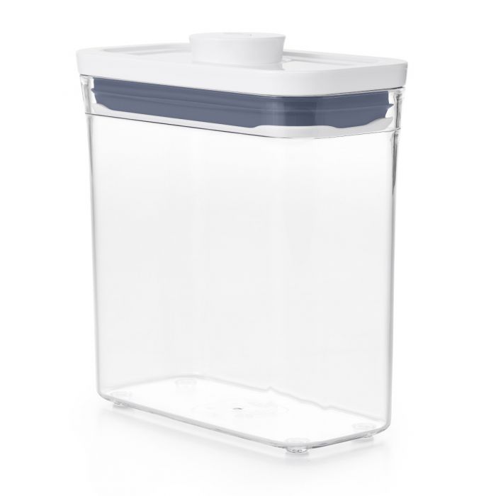 OXO GG POP CONTAINER - SMALL SQUARE SHORT 1.1 QT & GG POP CONTAINER -  RECTANGLE MEDIUM 2.7 QT