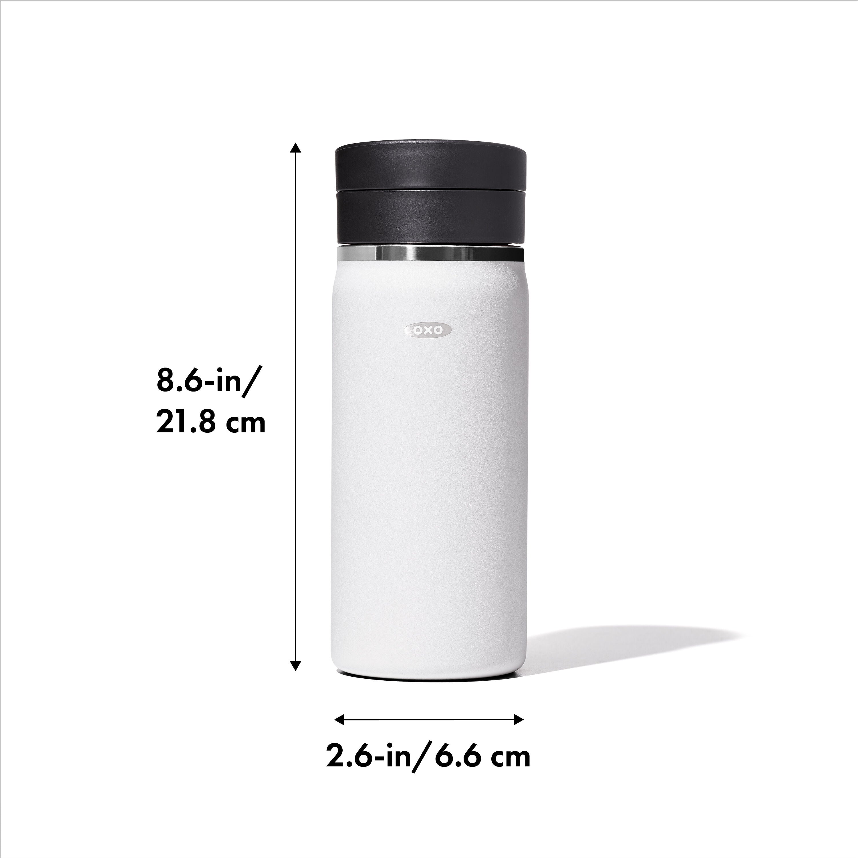 OXO Good Grips 16 oz. Thermal Mug with SimplyClean Lid – White