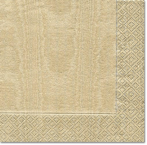Caspari Moiré Gold Cocktail Napkins – 20pk