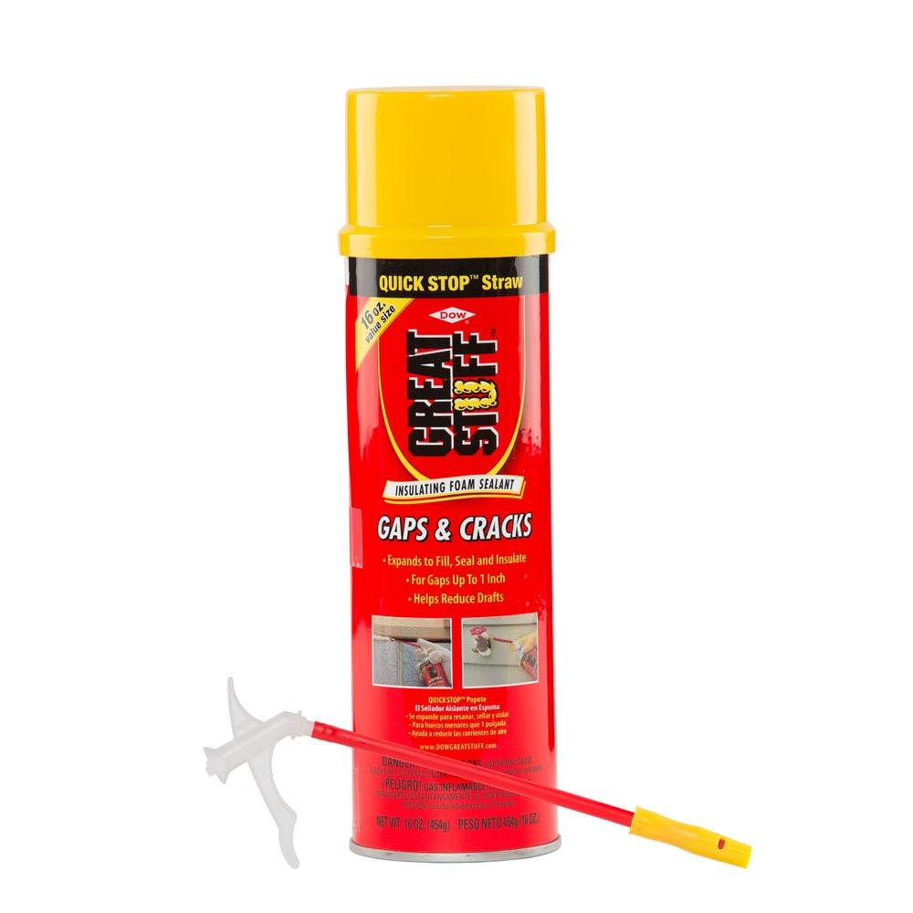 Gaps & Cracks Foam Sealant - 12oz