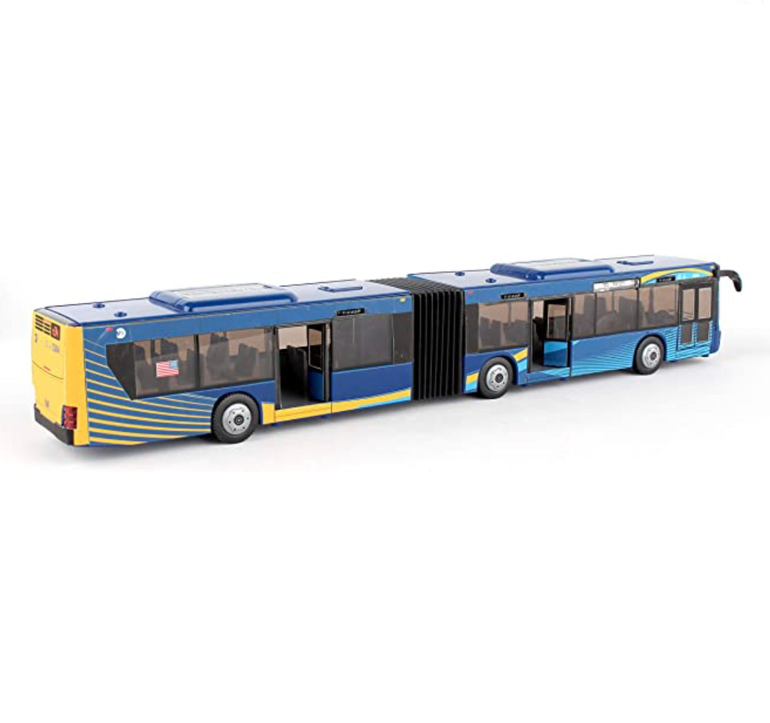 MTA New York City Articulated Bus Toy – 16"