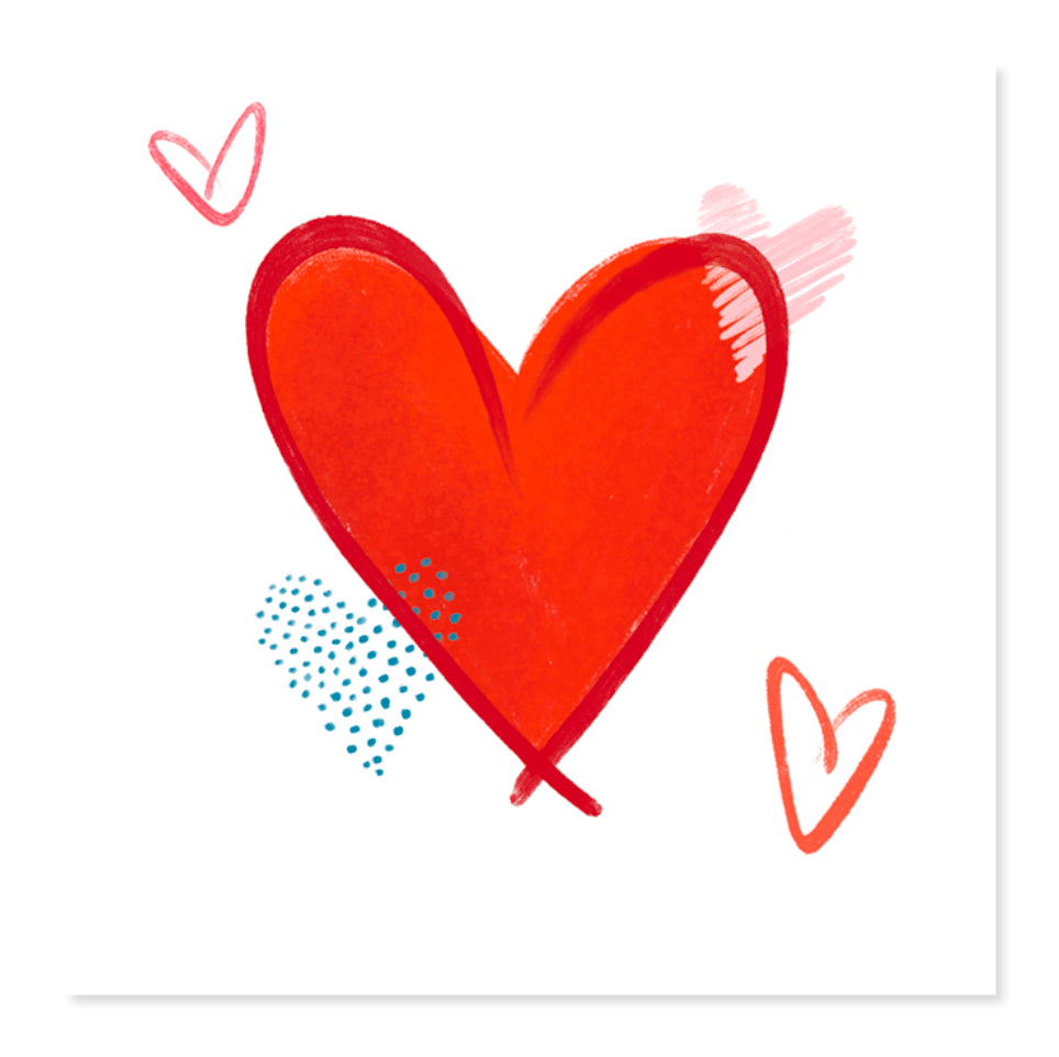 Up With Paper 3D Pop-Up Greeting Card – Valentine Hearts