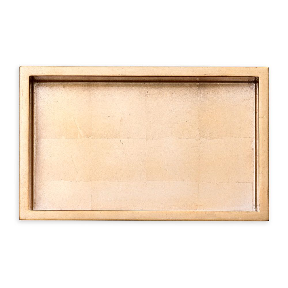 Caspari Lacquer Guest Towel Napkin Holder in Gold