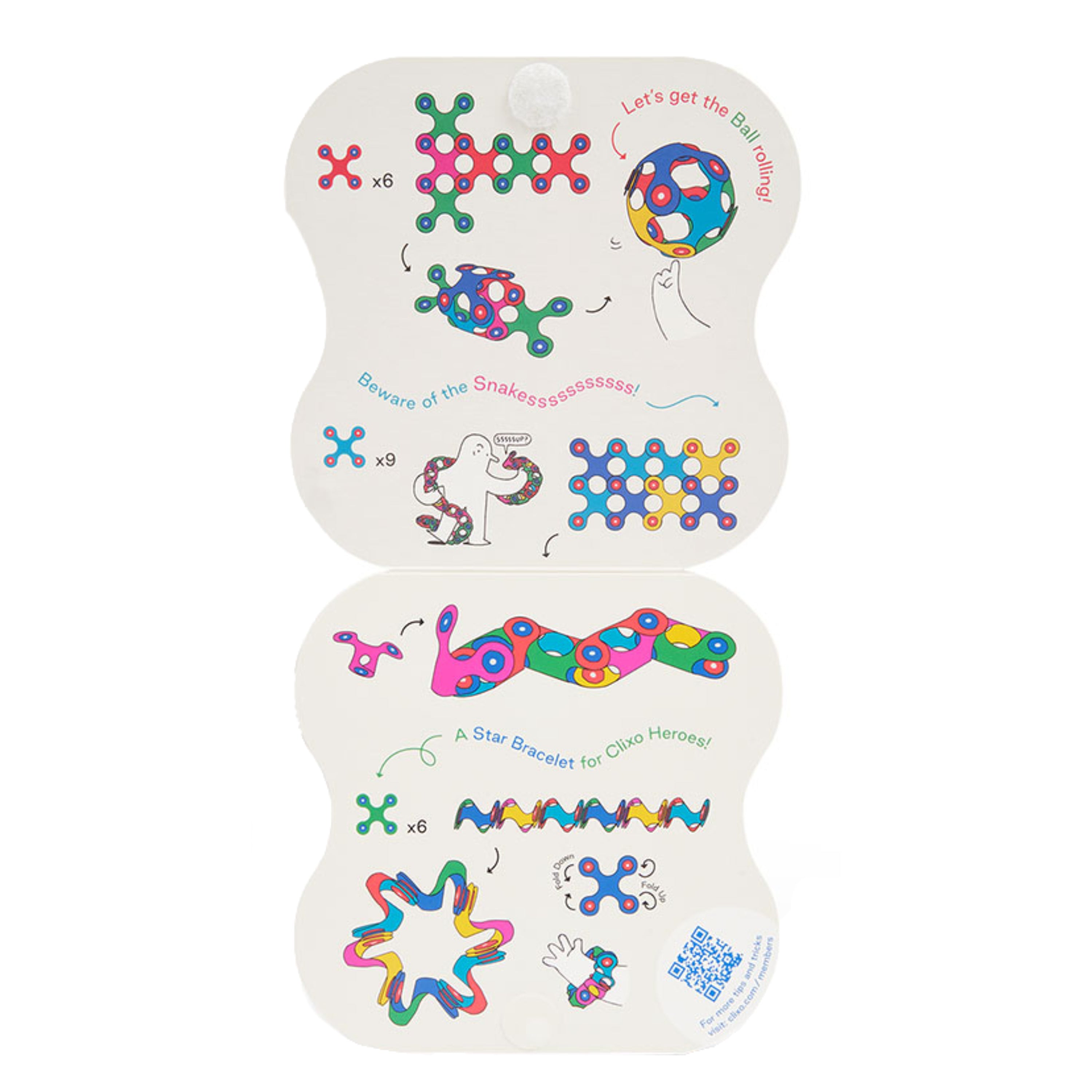 Clixo Tiny And Mighty Magnet Travel Toy – 9pc