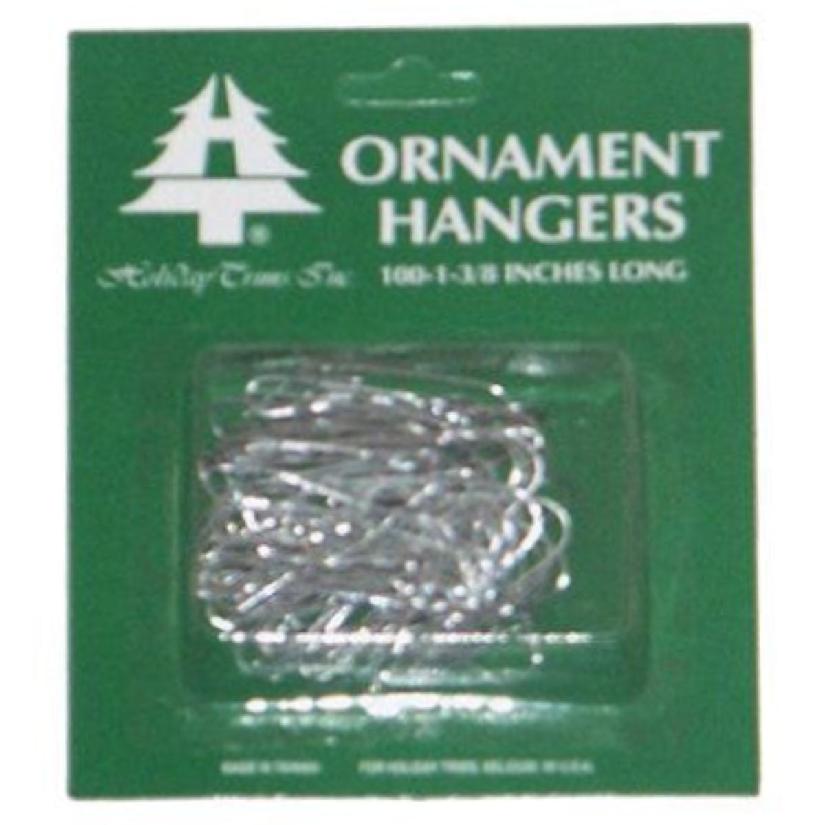 Silver Ornament Hooks – 100-Ct.