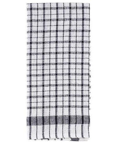 All-Clad Textiles 100-percent Cotton Checked Kitchen Towel, Chili