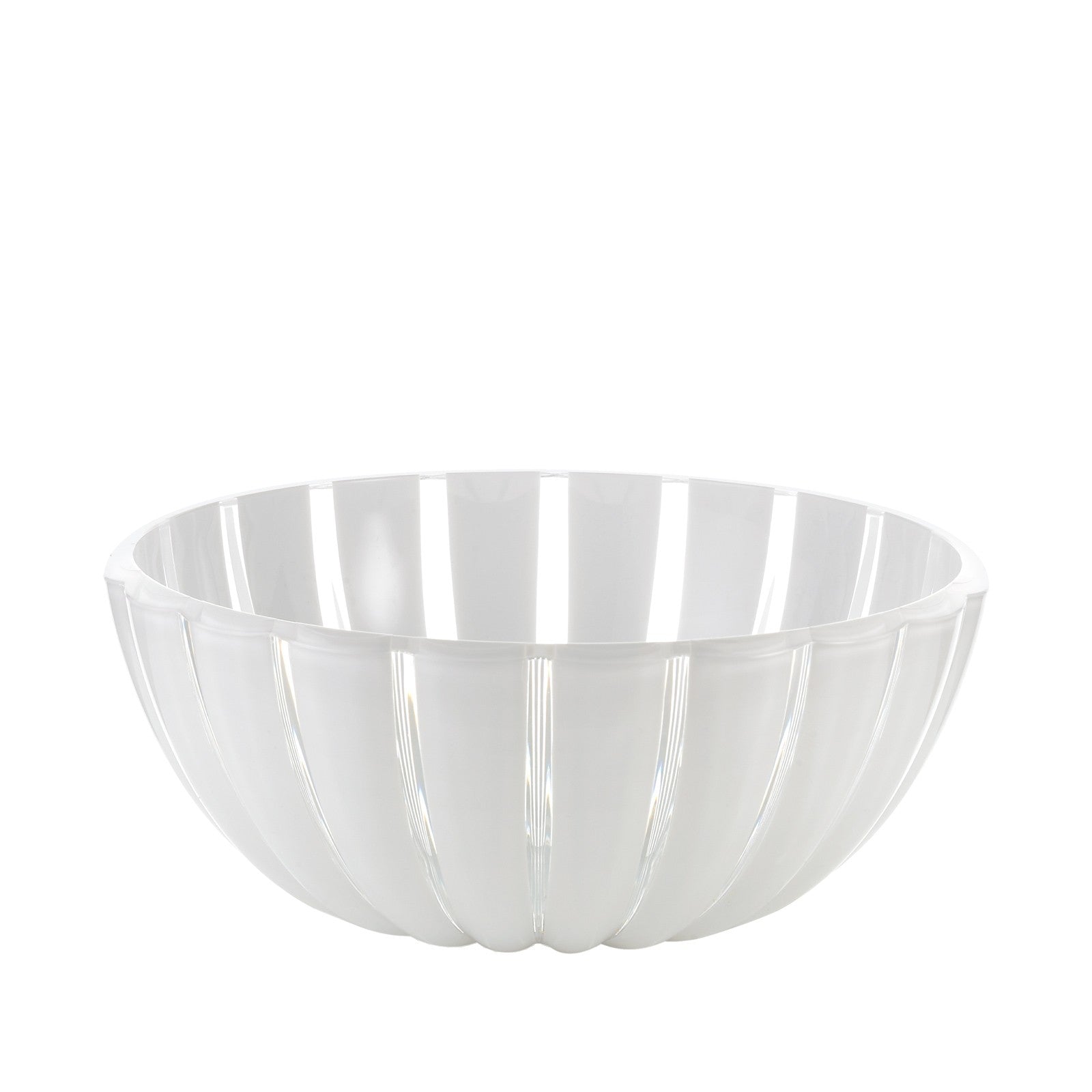 Guzzini Acrylic XL Bowl, White, 11.75"
