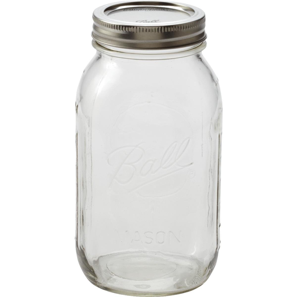 Ball Regular Mouth 32oz Mason Canning Jar – Single