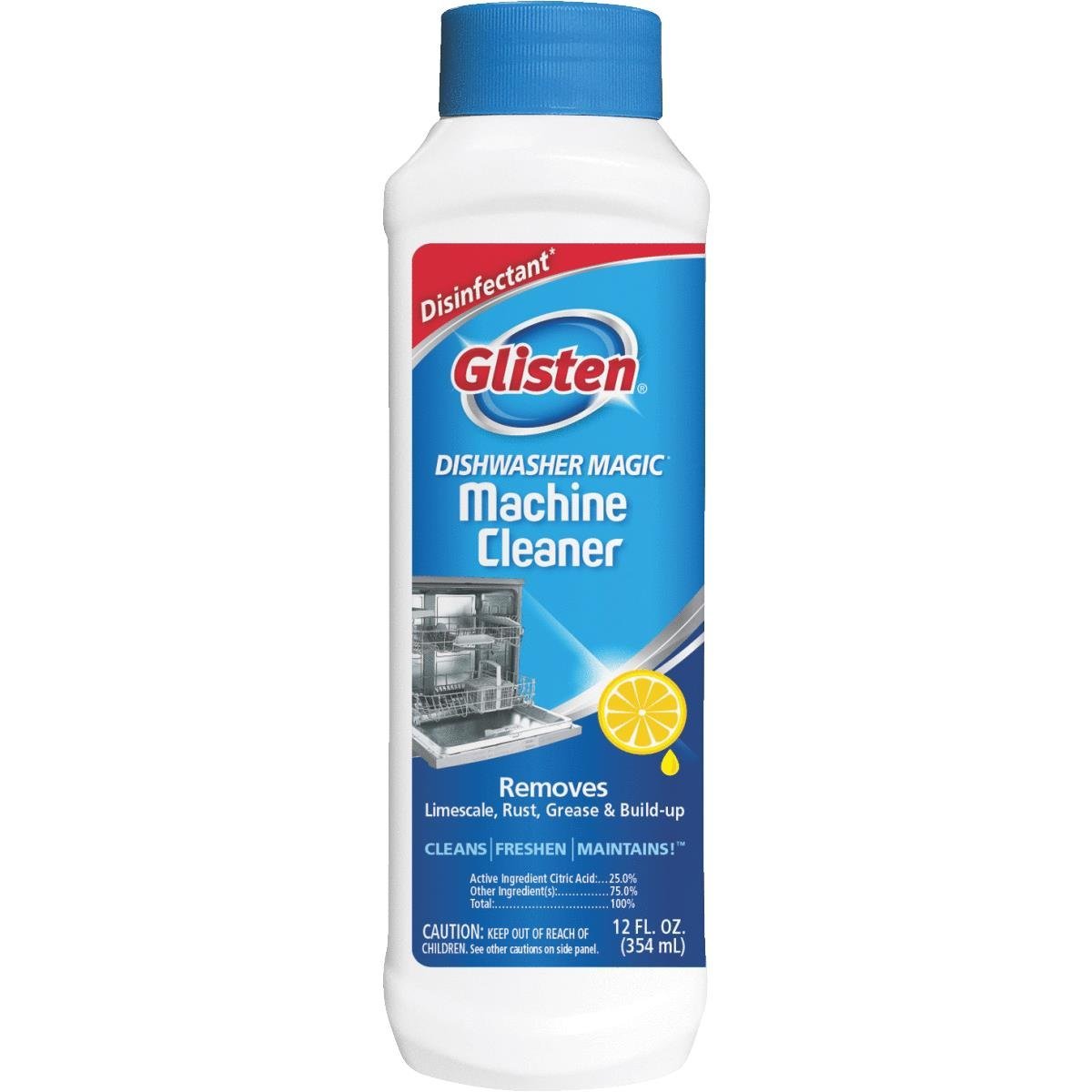 Glisten Dishwasher Magic Machine Cleaner – 12 oz