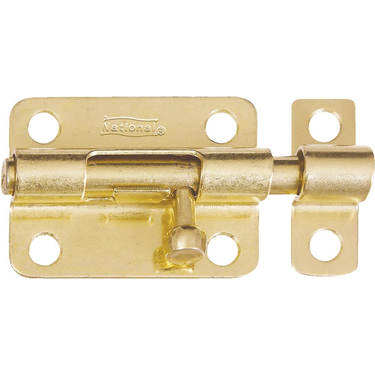 Steel Door Barrel Bolt – Brass