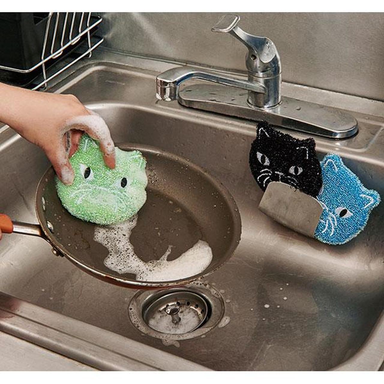 Kitty Scrub Sponges – Set of 3