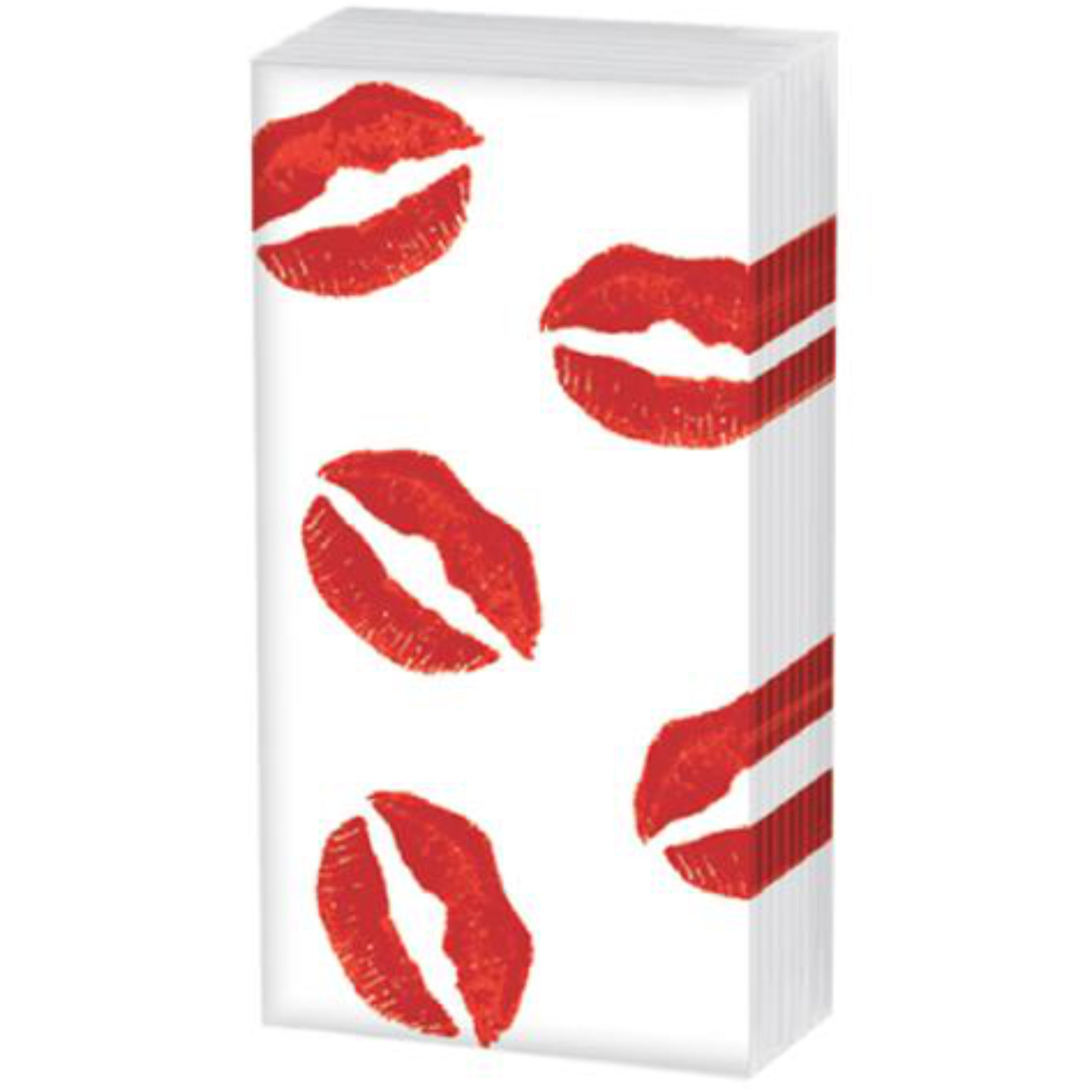 Lips Red Sniff Pocket Tissues – 10 Tissues Per Pack