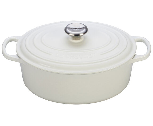 Le Creuset Oval Dutch Oven – 5 QT – White