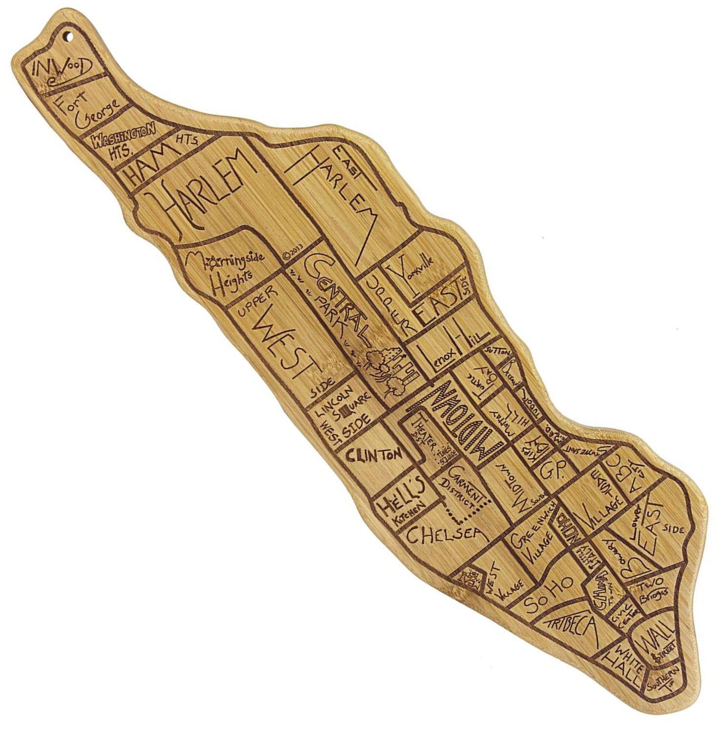 Totally Bamboo Manhattan Cutting Board – 7-1/4" X 22"