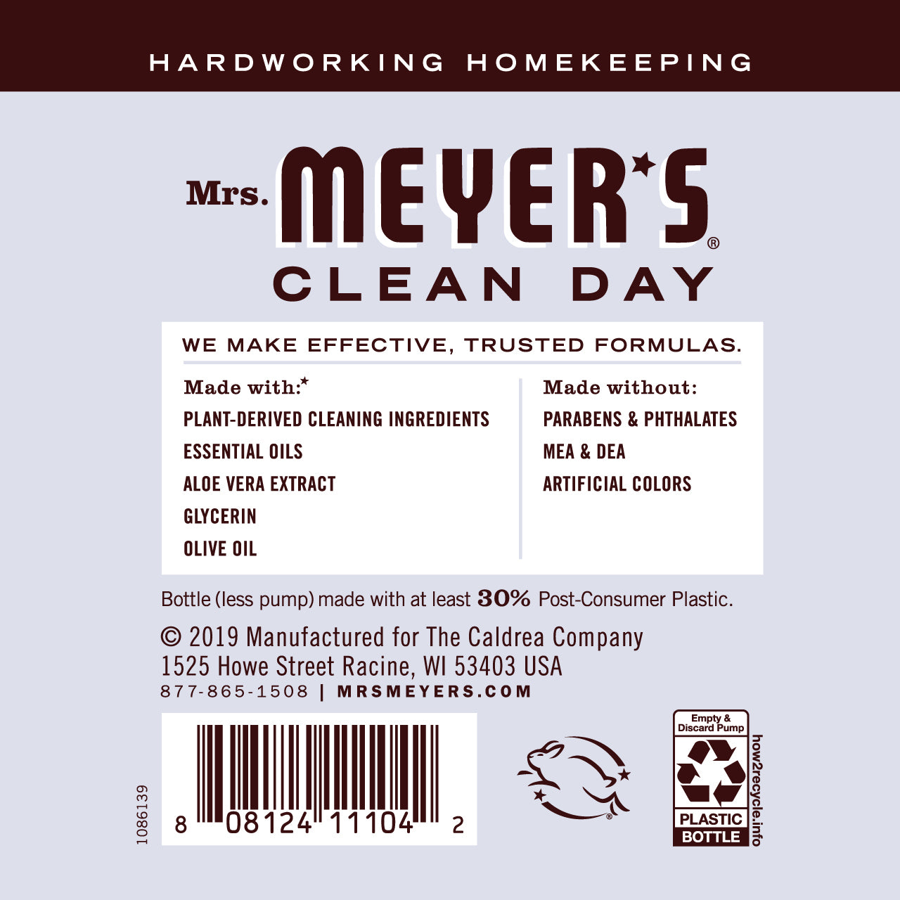 Mrs. Meyer's Lavender Liquid Hand Soap Refill – 33oz