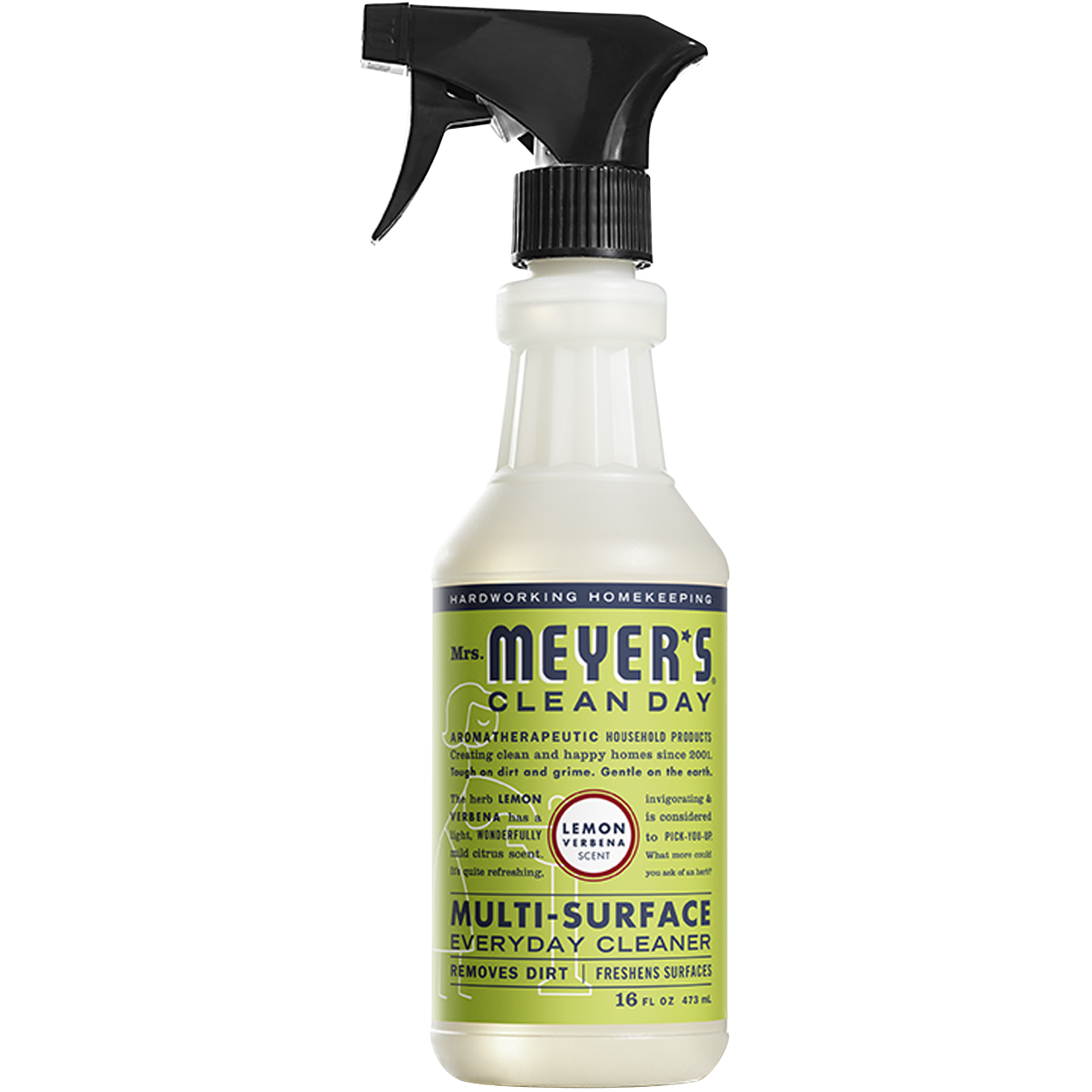 Mrs. Meyer's Lemon Verbena Multi-Surface Everyday Cleaner Spray – 16oz