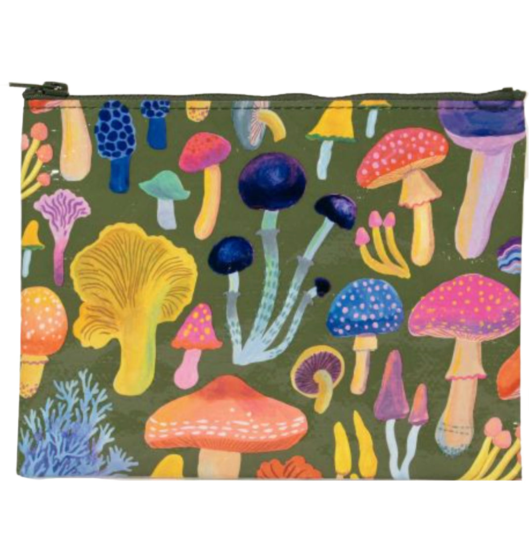 Mushrooms Zipper Pouch