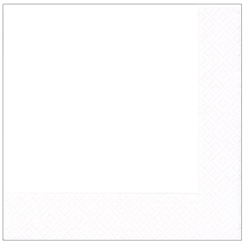 Caspari White Pearl Dinner Napkins - 20pk
