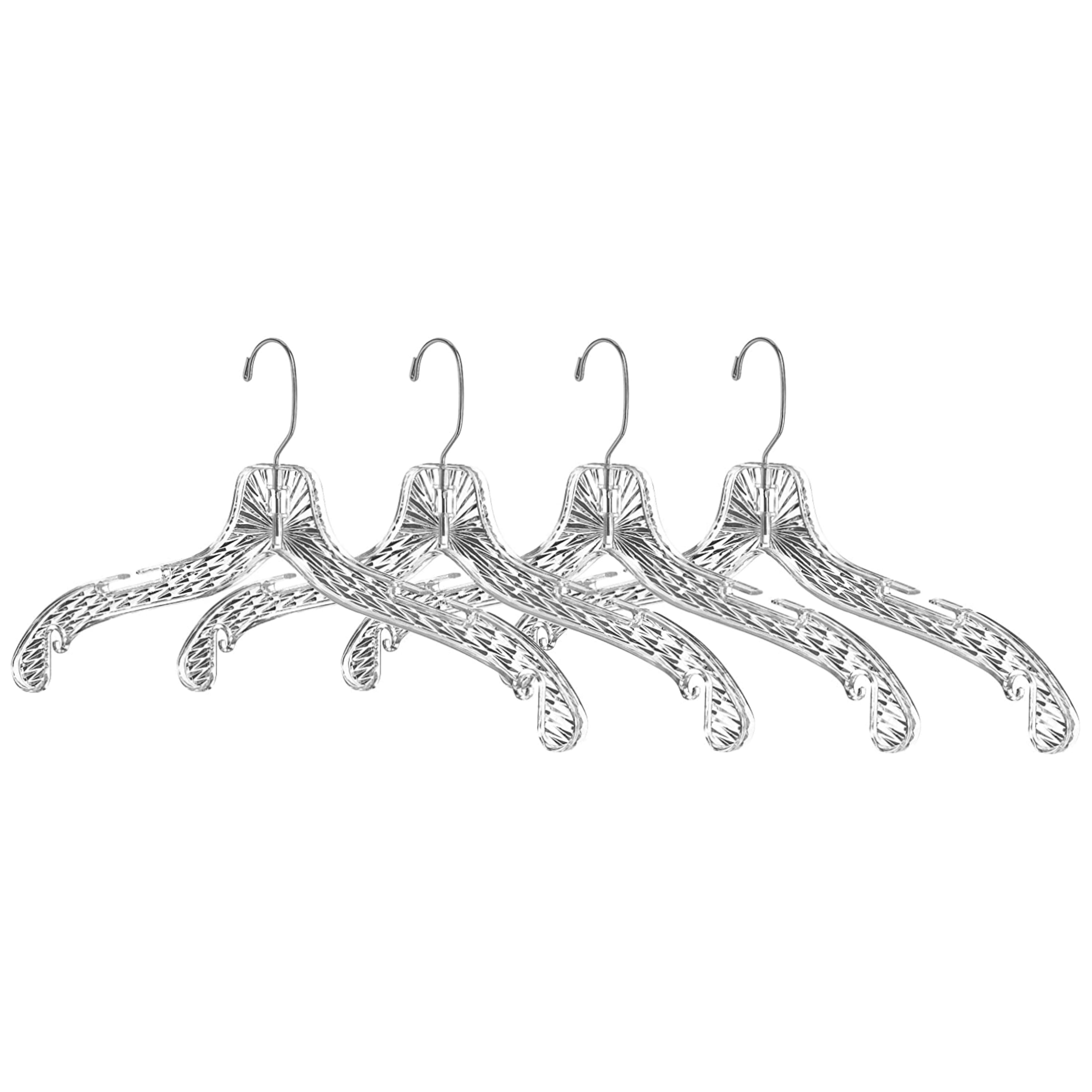 Crystal Dress & Blouse Hanger – Set of 4