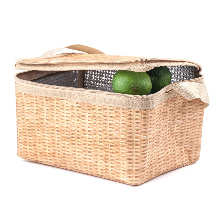 Wicker Lunch Box