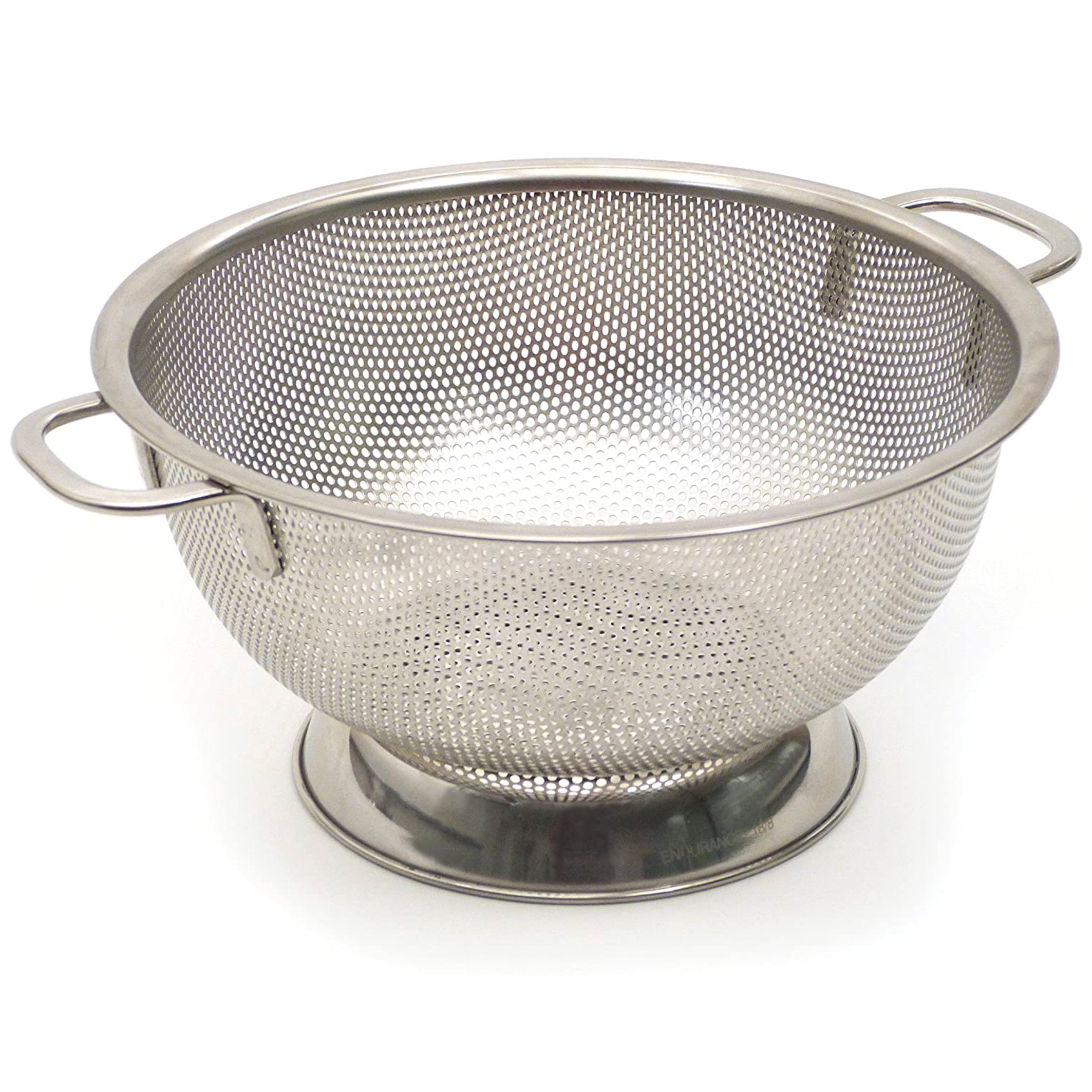 Precision Pierced Stainless Steel 5 qt Colander