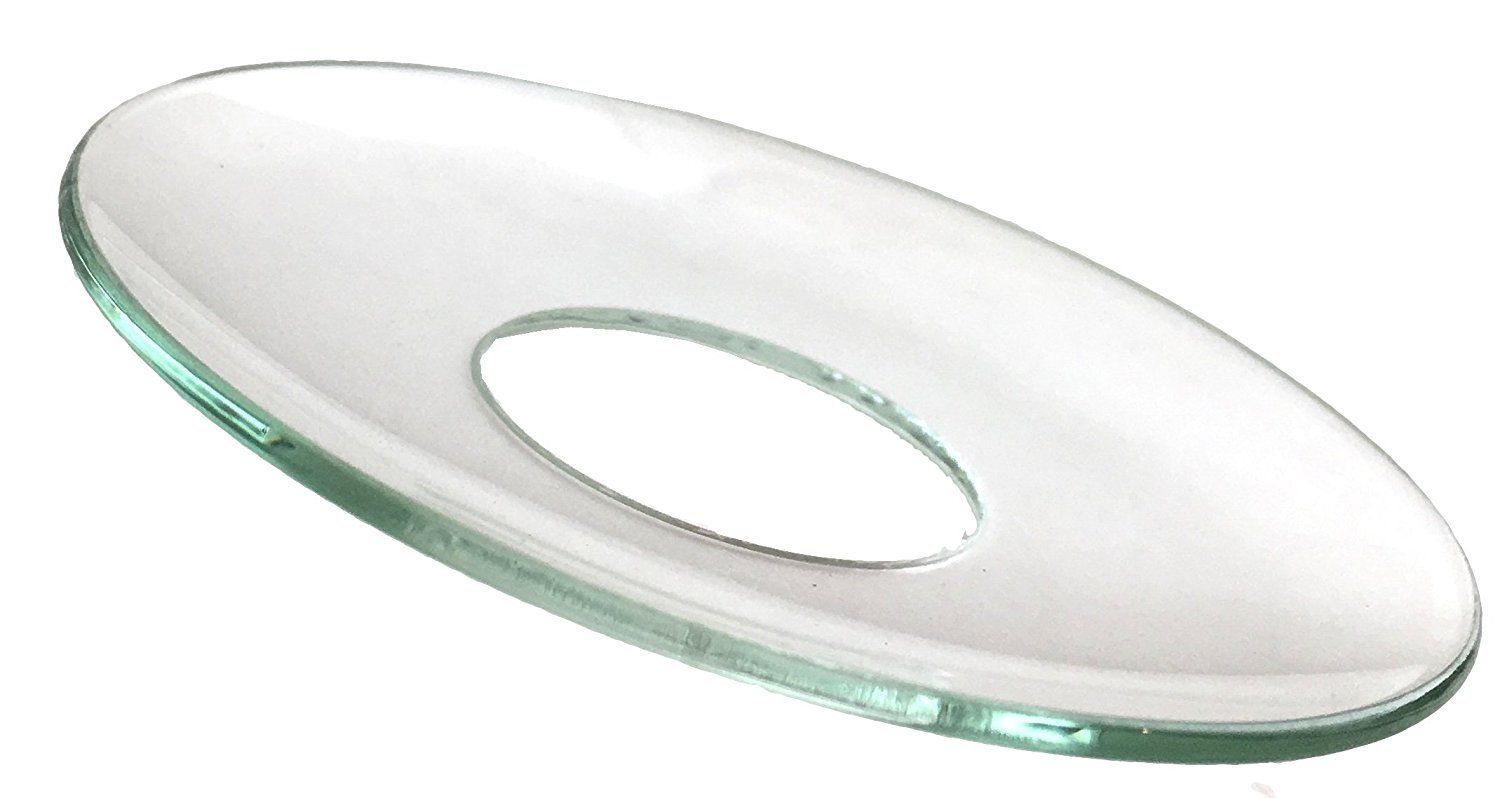 Glass Candle Bobeches – set of 2