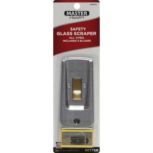 Glass Scraper Tool + 5 Blades
