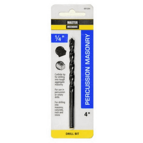 1/4 x 4 Inch Masonry Drill Bit