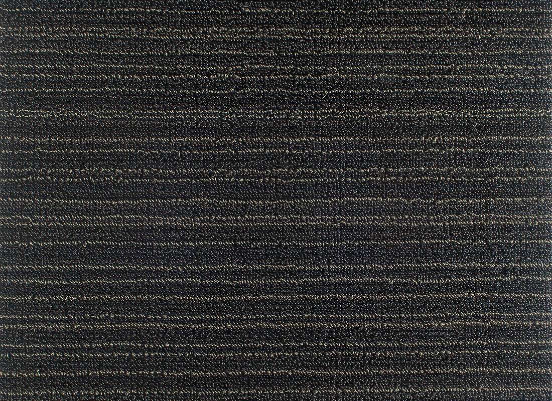 Chilewich Shag Skinny Stripe Doormat – Steel – 18" x 28"