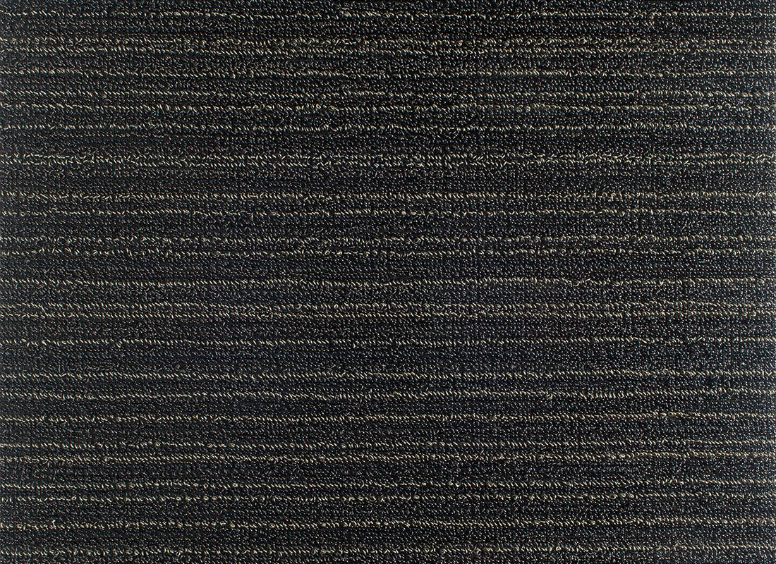 Chilewich Shag Skinny Stripe Doormat – Steel – 18" x 28"