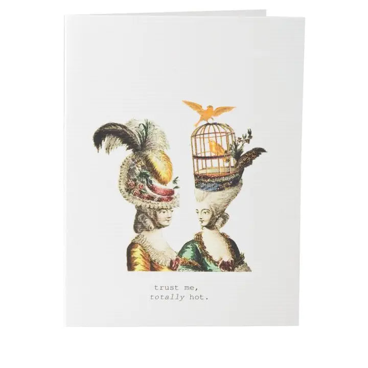 Trust Me Glitter Greeting Card – 3.5" x 5"