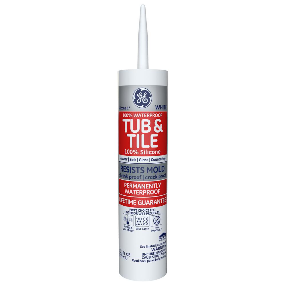 Tub & Tile Silicone Caulk – White