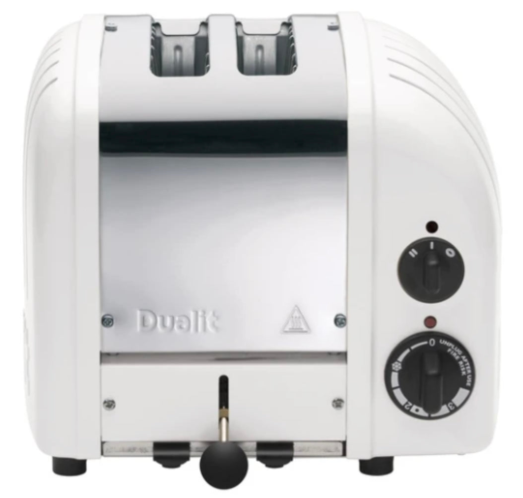 Dualit 2 Slice Newgen Toaster - White