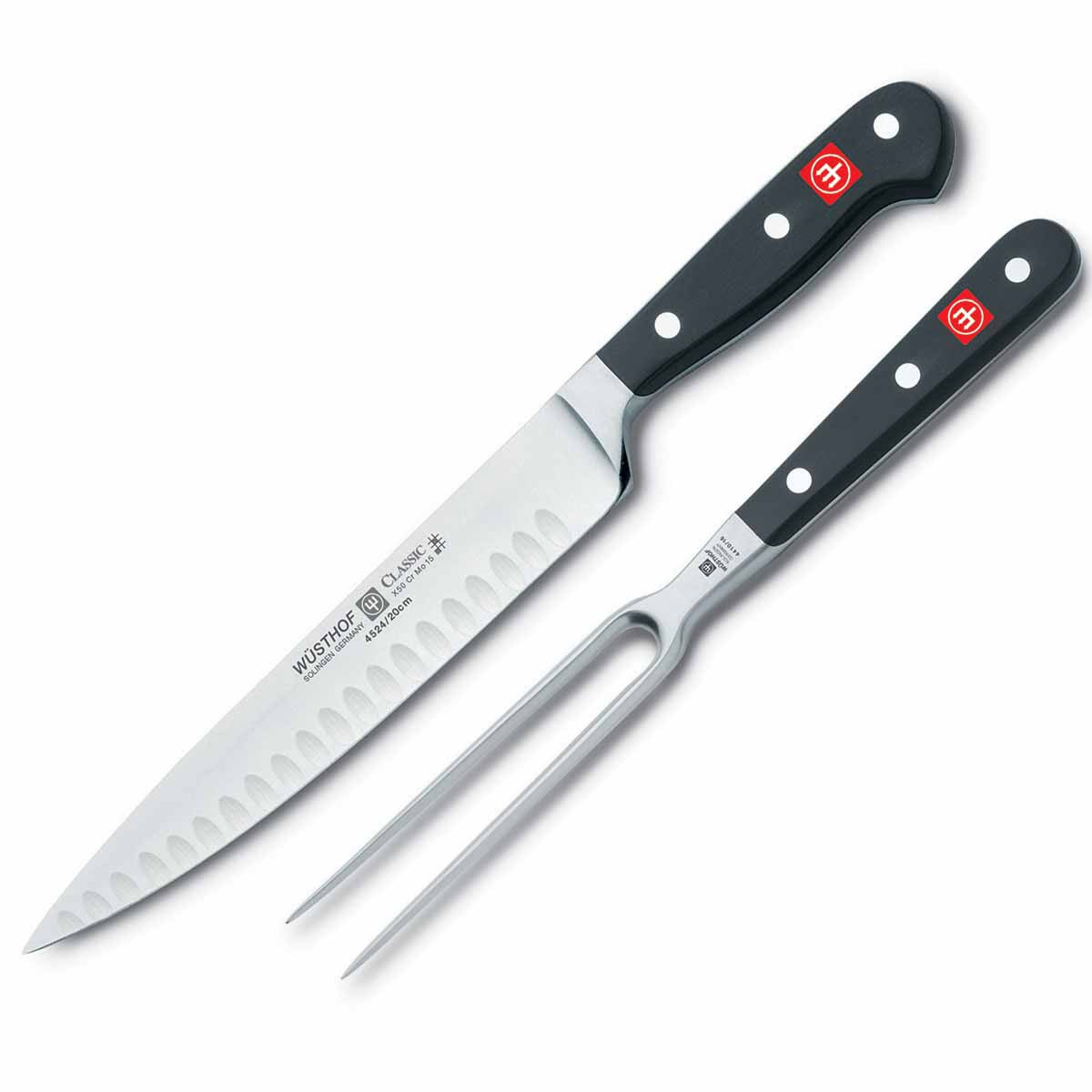 Wüsthof Classic 2-Piece Carving Set