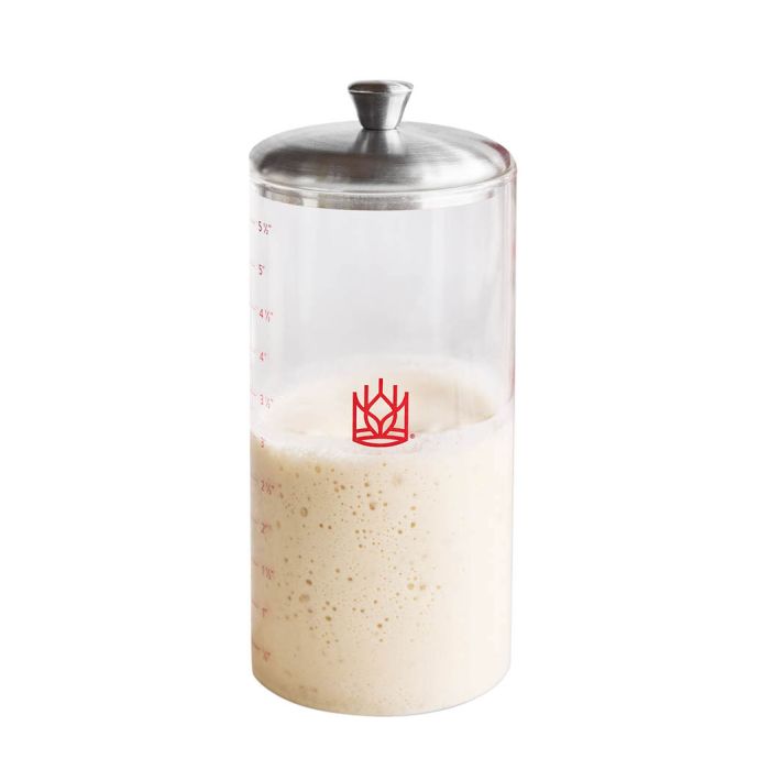 King Arthur Baking Petite Glass Sourdough Crock
