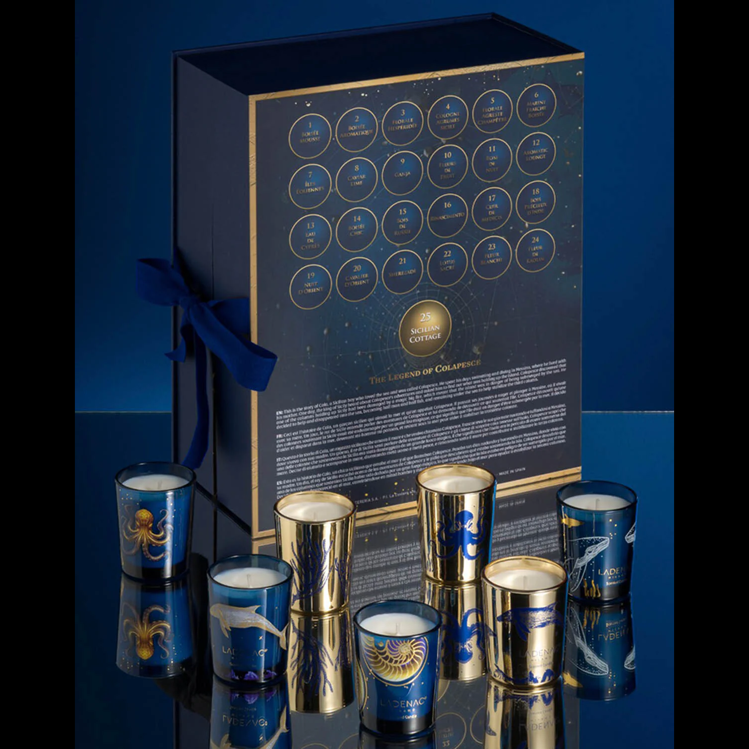 Limited Edition Advent Calendar The Legend of Colapesce – Votive Set of 25