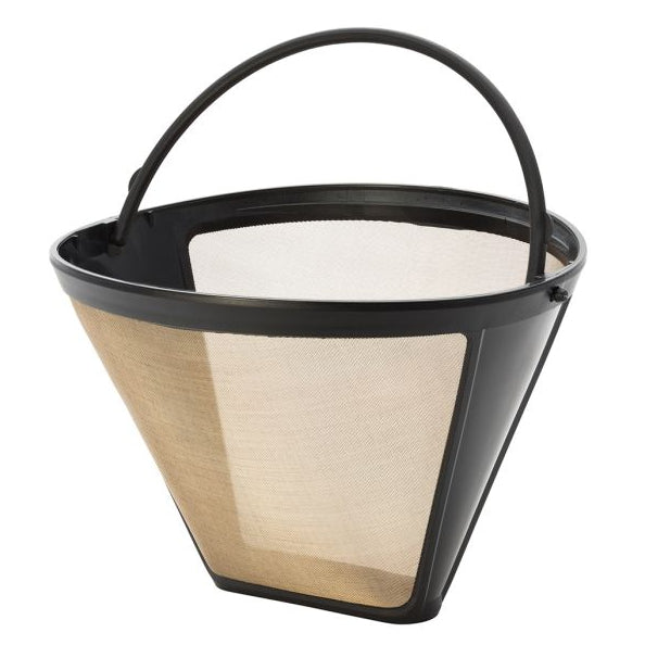 Fino Gold Mesh Coffee Filter for 4-Cup Coffeemakers