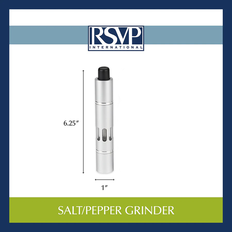 One-Hand Pump Style Salt & Pepper Grinder