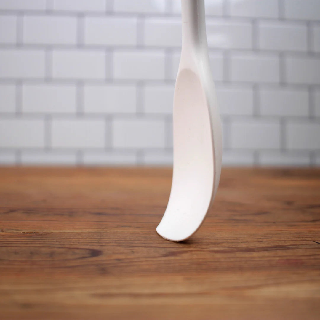 RSVP Ela's Favorite Silicone Spoon - White – 11"