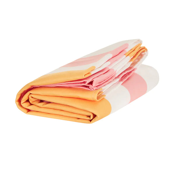 Dock & Bay Quick Dry Towel - Cabana - Peach Sorbet – 78" x 35"