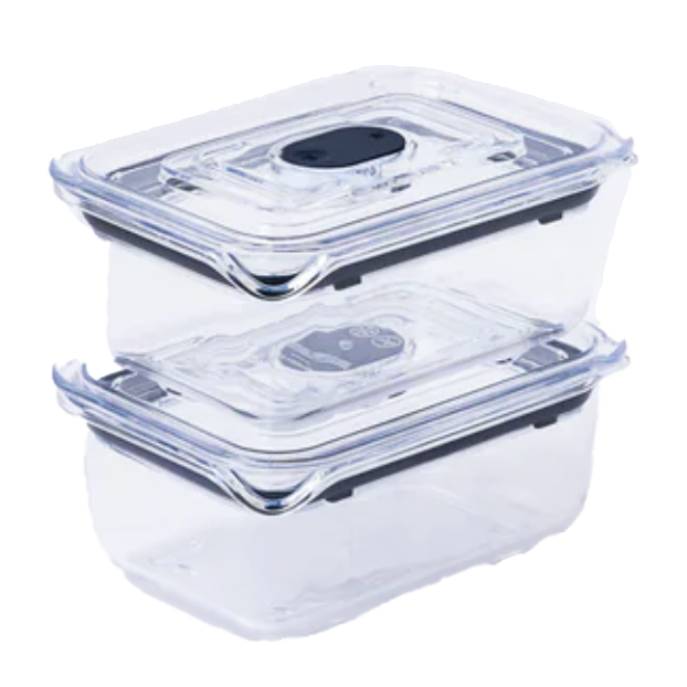 Prepara Latchlok Click Food Storage Container – 6.4 Cups – Set of 2