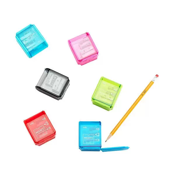 Ooly 3-Hole Pencil Sharpener – Assorted Colors– Each Sold Separately