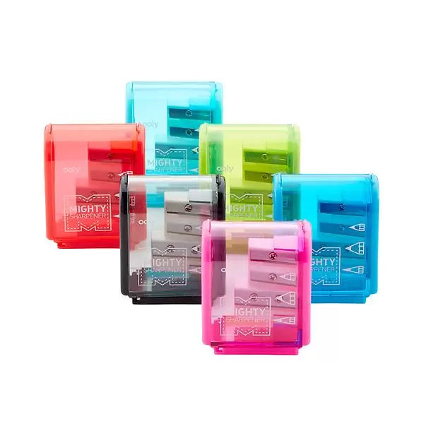 Ooly 3-Hole Pencil Sharpener – Assorted Colors– Each Sold Separately