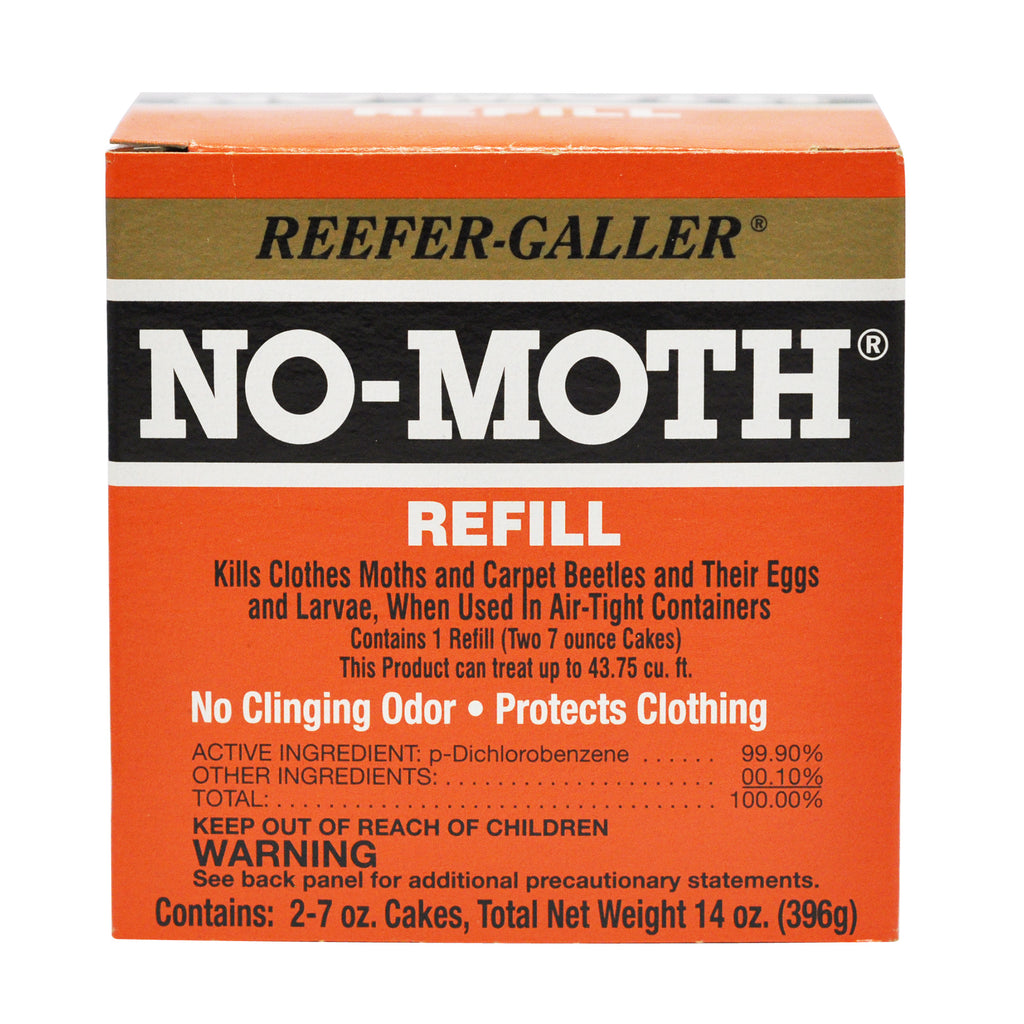 Reefer-Galler No-Moth Closet Hanger Refill - 2 7oz Cakes Per Unit