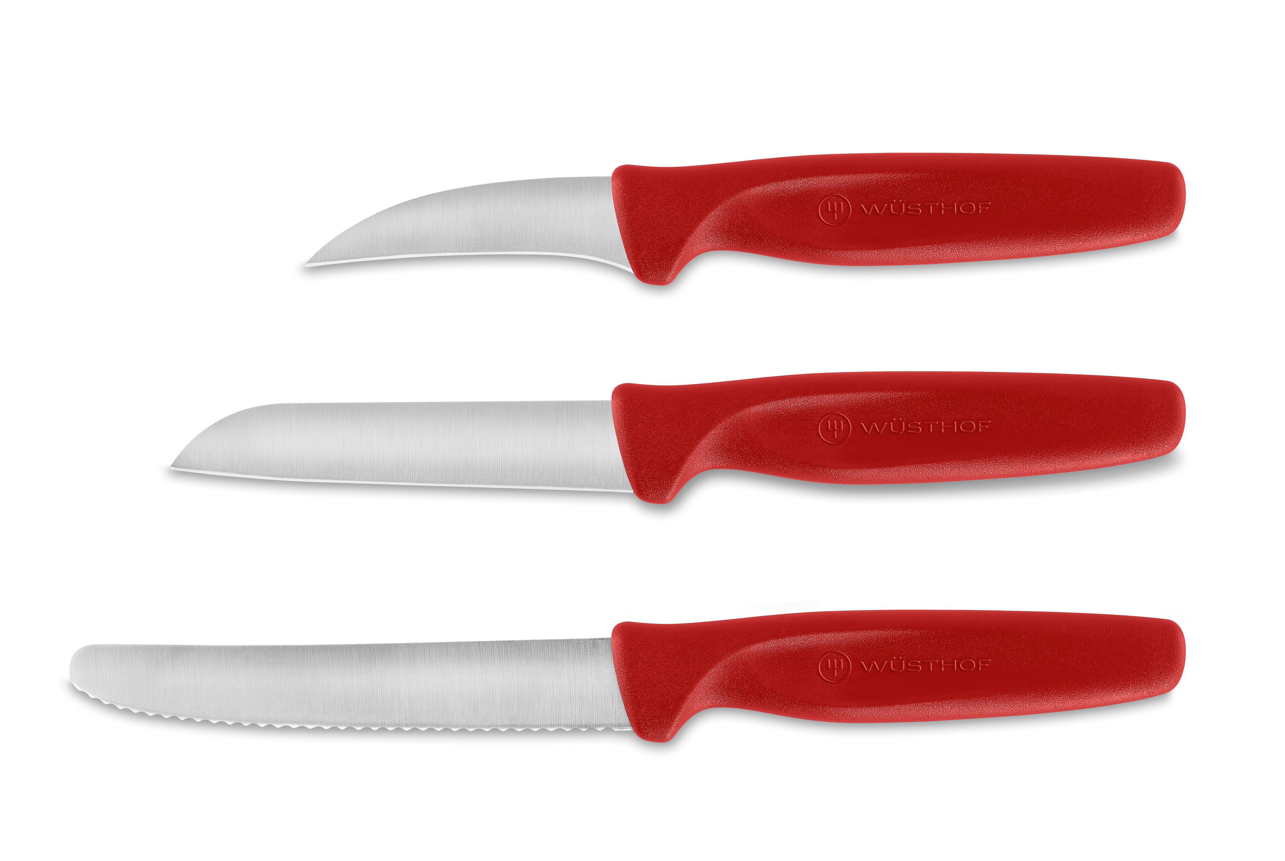 Wusthof 3-Piece Create Collection Knife Set – Red